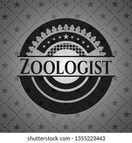 Zoologist dark badge