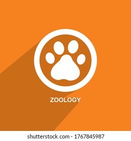 zoology icon, medical icon vector
