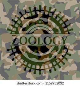 Zoology on camouflage pattern