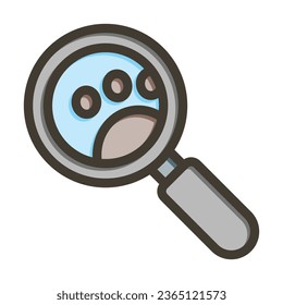 Zoology Vector Thick Line Filled Colors Icon For Personal And Commercial Use.

