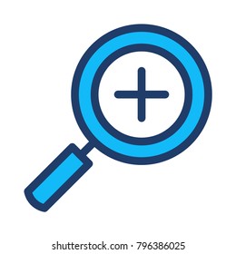 zoom  add magnifier 