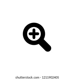 zoom black icon