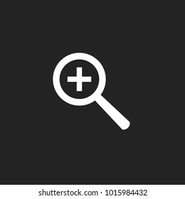 Zoom Cursor Pointer Icon Vector