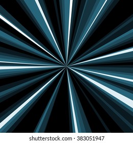 Zoom effect Radial blue concentric strips Sun ray or star burst element Square fight stamp Superhero frame Vector street way background Light speed trail Line texture