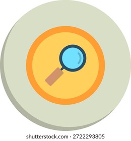 Icono de estilo de círculo plano