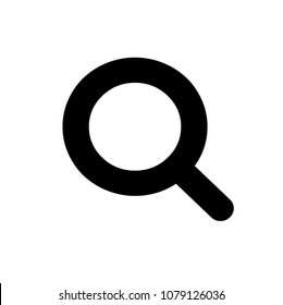 zoom glass vector icon