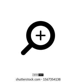 Zoom in  icon, design inspiration vector template for interface and any purpose