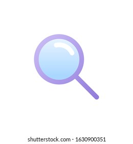 zoom icon flat outline glyph interface 