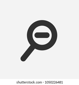 Zoom icon illustration isolated vector sign symbol