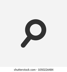 Zoom icon illustration isolated vector sign symbol