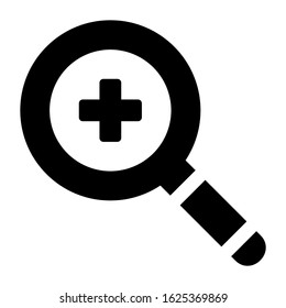 zoom in icon or logo isolated sign symbol vector illustration - high quality black style vector icons
