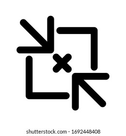 icono de zoom sobre fondo blanco. Pasos 10