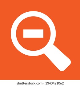 Zoom icon, stock vector illustration, EPS10.