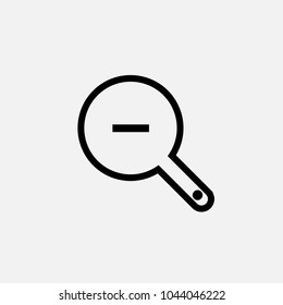 zoom in icon symbol vector