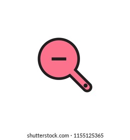 zoom in icon symbol vector