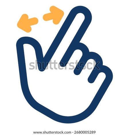Zoom In icon symbol. Vector illustration.