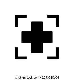 zoom icon, zoom in icon vector illustration