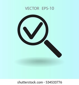 Zoom  icon. vector illustration