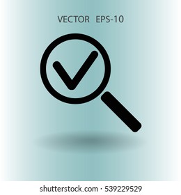 Zoom  icon. vector illustration