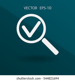 Icono de zoom. ilustración vectorial