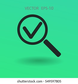 Zoom  icon. vector illustration