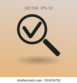 Zoom  icon. vector illustration