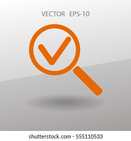 Zoom-Symbol. Vektorgrafik