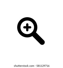 zoom icon vector illustration