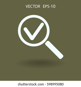 Zoom  icon. vector illustration