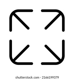 Zoom Icon Vector Symbol Design Illustration