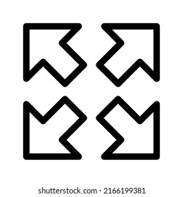 Zoom Icon Vector Symbol Design Illustration