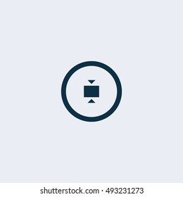 Zoom in icon.Vector illustration