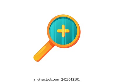 Zoom Interface Flat Sticker Design