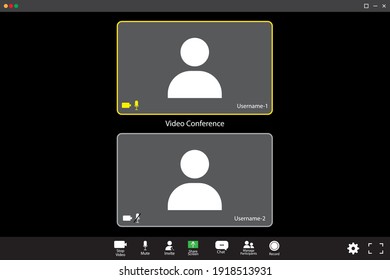 Download Zoom Interface High Res Stock Images Shutterstock