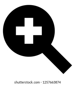 Zoom in line icon