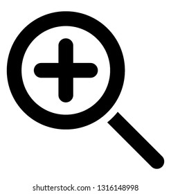 Zoom in line icon 
