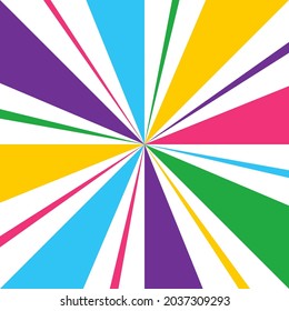 zoom line strange colorful pattern. umbrella candy template.