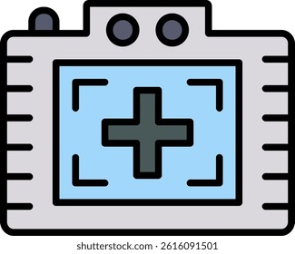Zoom In Line Vector Icon Design