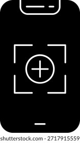 Linie vergrößern, Vektorsymbol-Design