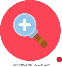 Zoom in Line vector Icon Design