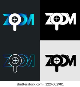 Zoom Logo Design Vector 