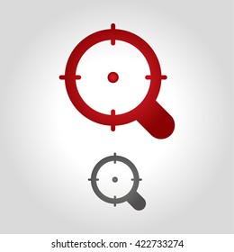 zoom logo, icon and symbol vector illustration
