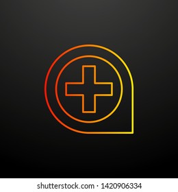 Zoom in nolan icon. Elements of image set. Simple icon for websites, web design, mobile app, info graphics