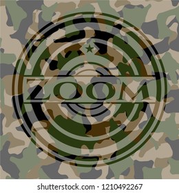 Zoom on camouflaged texture