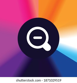 Zoom Out - App Icon Button