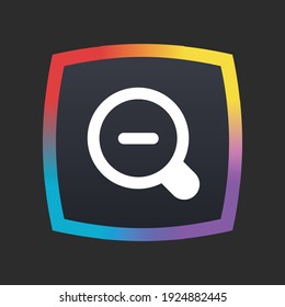 Verkleinern - Schaltfläche "App Icon"