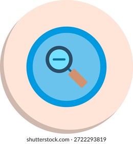 Icono de estilo de círculo plano