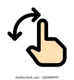 Zoom out gesture