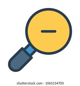 zoom out glass magnifier