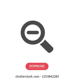 zoom out icon